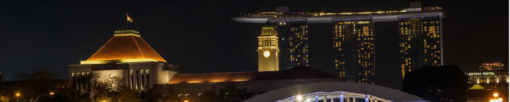 Singapur bei Nacht